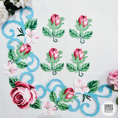 L Swirl Rose